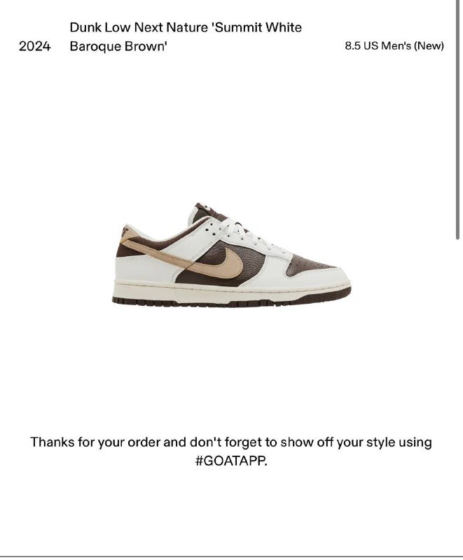 Кроссовки Dunk Low Next Nature 8.5 US Men's 2