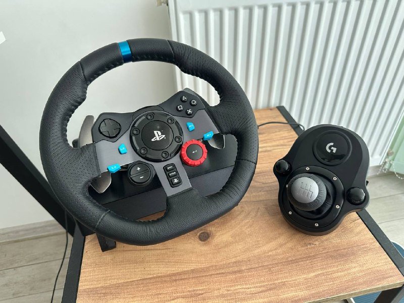 Logitech G29 руль, педали, коробка передач