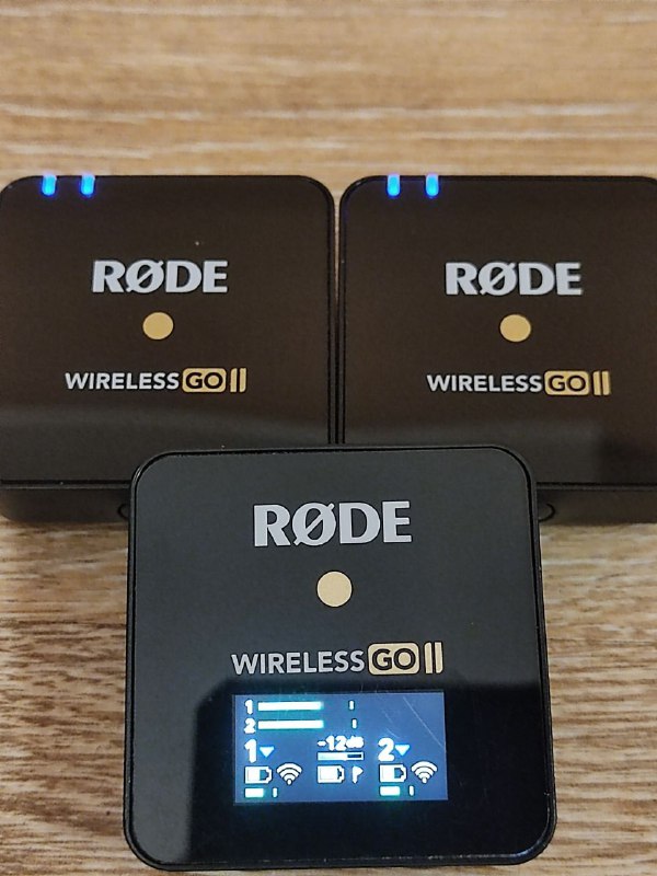 Радиосистема Rode Wireless GO II, переходники
