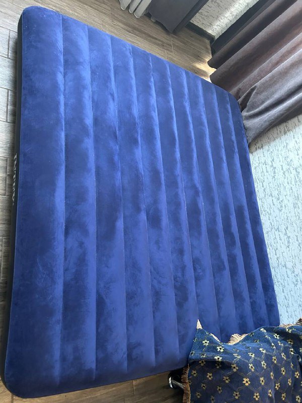 Надувной матрас с ручным насосом 180/200 2