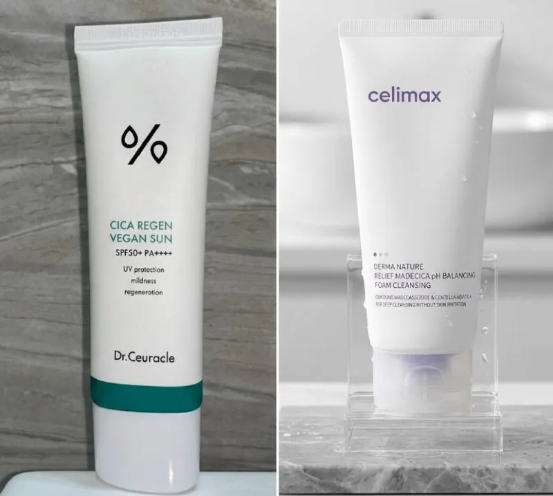 Dr.Ceuracle SPF50+, Celimax пенка
