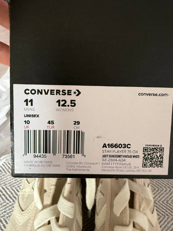 Новые кеды Converse Star Player 76 Ox 3