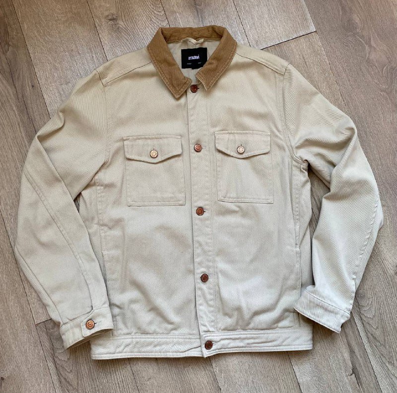 оверсайз куртка H&M, мужская джинсовка MAVI 5