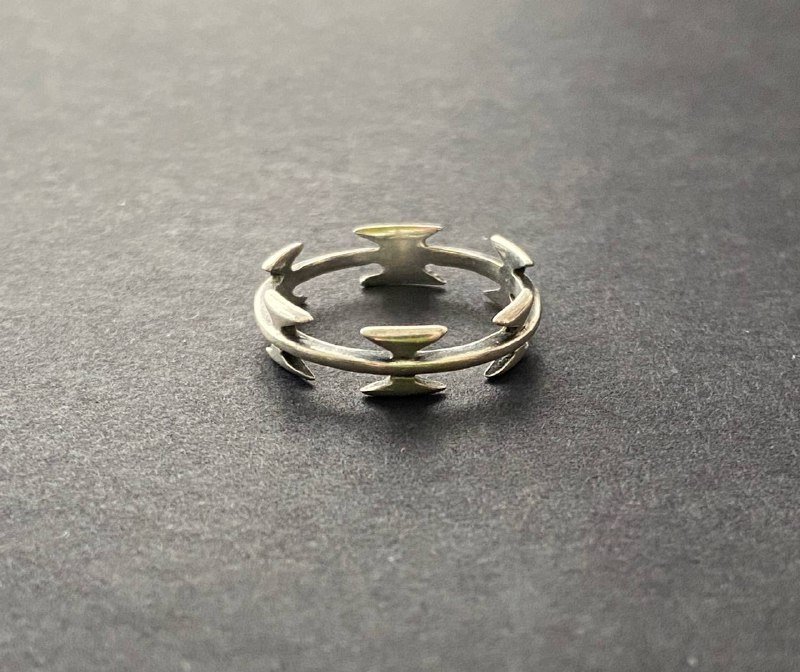 Кольцо Егоза серебро размер 17 3