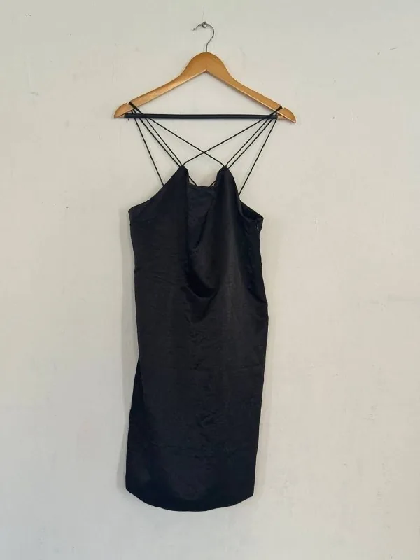 Black dress, green dress, jacket, sweater 1