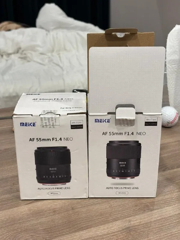 Meike AF 55mm f/1.4 NEO ობიექტივი Sony E-სთვის 1