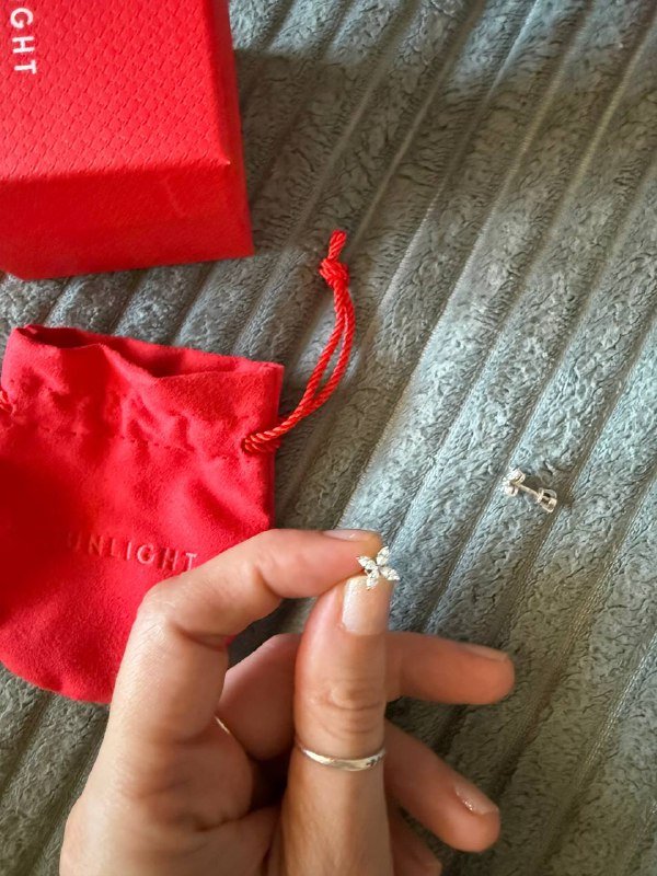 Серьги sunlight серебро с фианитами