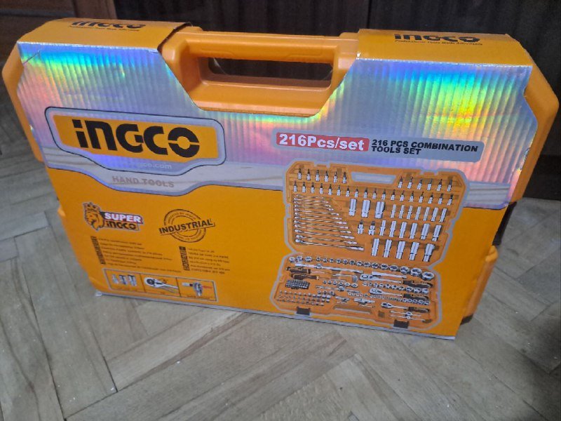 Набор инструментов Ingco 216 шт 1