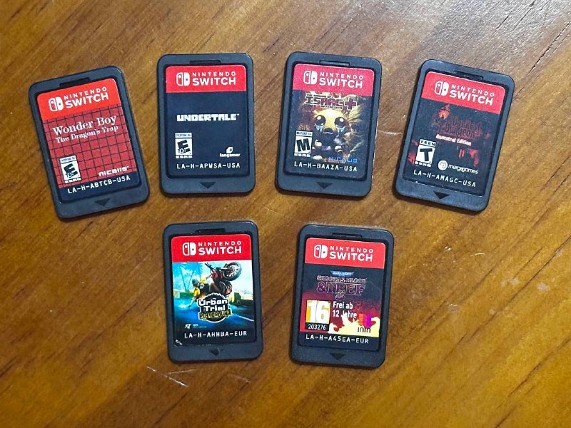 Картриджи для Nintendo Switch