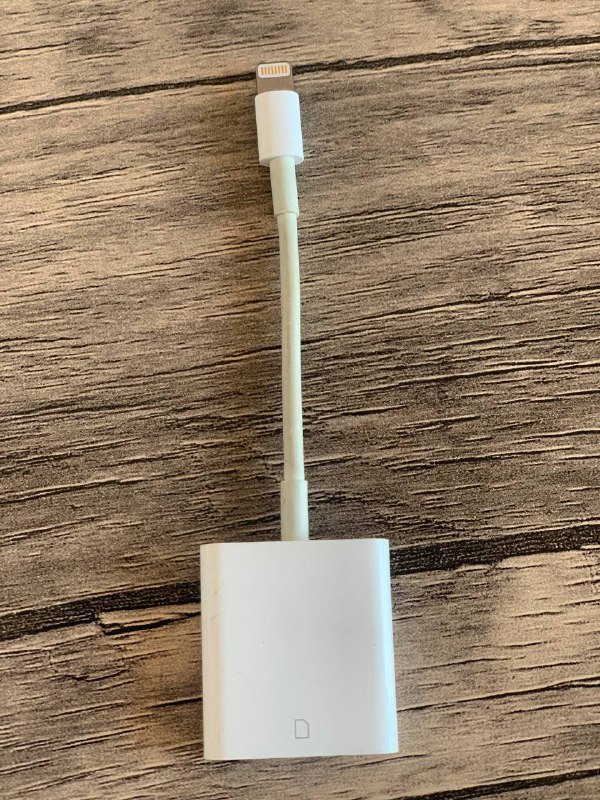 Оригинальный переходник Apple для карты памяти 3