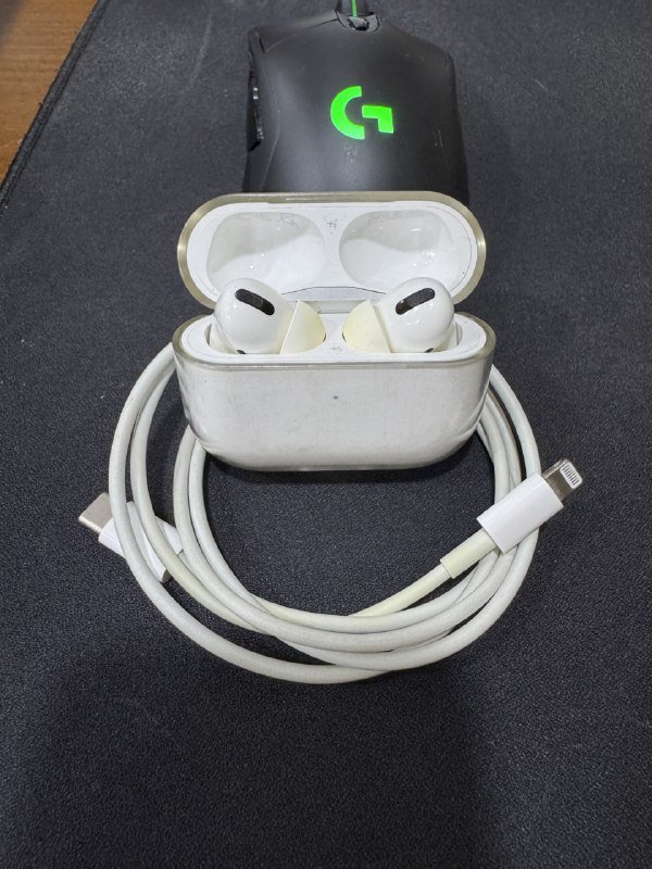 Airpods Pro 1 оригинал наушники с кейсом и кабелем