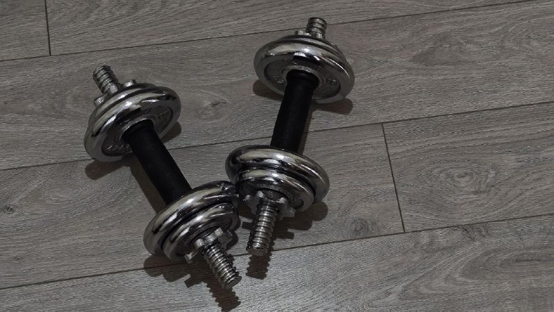 Наборные гантели 10 кг, 2 шт. 4