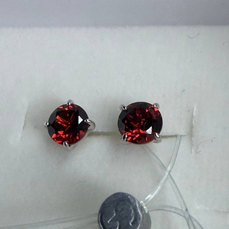 Серьги sokolov гранат серебро, Кольцо pepela jewelry гранат серебро 3