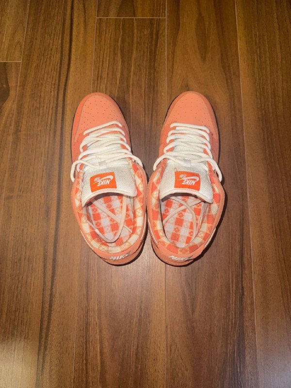 Кроссовки Nike lobster оранжевые размер 44 3