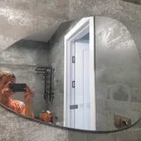 Зеркало настенное с подсветкой и подогревом 2