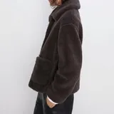 Шуба тедди ZARA 3