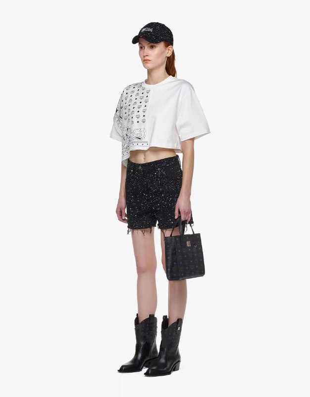 Сумка MCM Small Aren tote bag из натуральной кожи 6