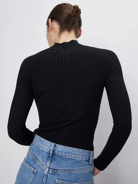 лонг котоновый, лонгслив рубчик, укороченый гольф, плотный котоновый гольф 5