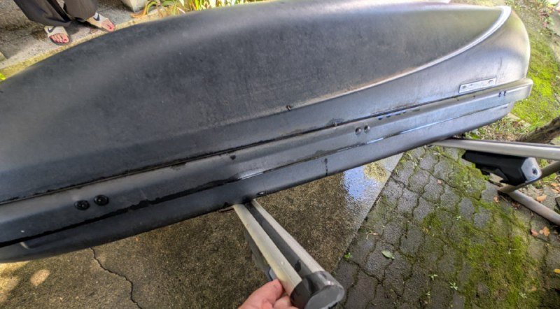 Автобокс с рейлингами 3