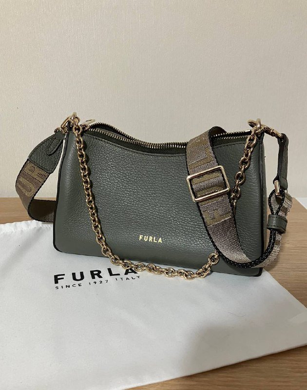 Кожаная сумка Furla