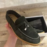 Кроссовки Celine trainer, лоферы Loro Piano 5