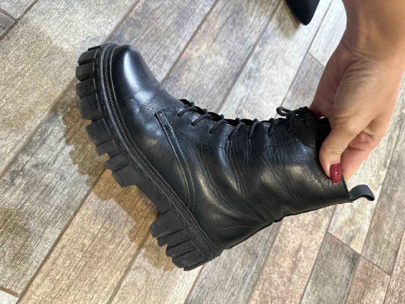 Ботильоны Страдивариус, ботинки кожа, ботильоны на каблуке 2