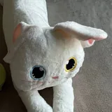 Мягкий котик для объятий, мягкая шапка 1