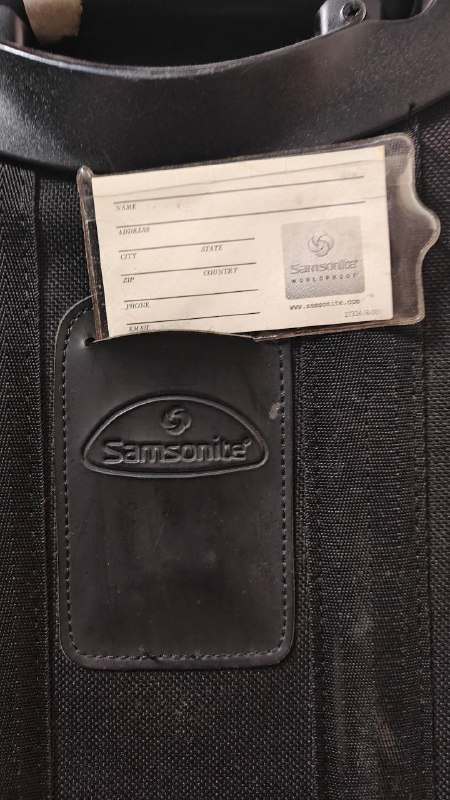 Большой чемодан Samsonite б/у 3