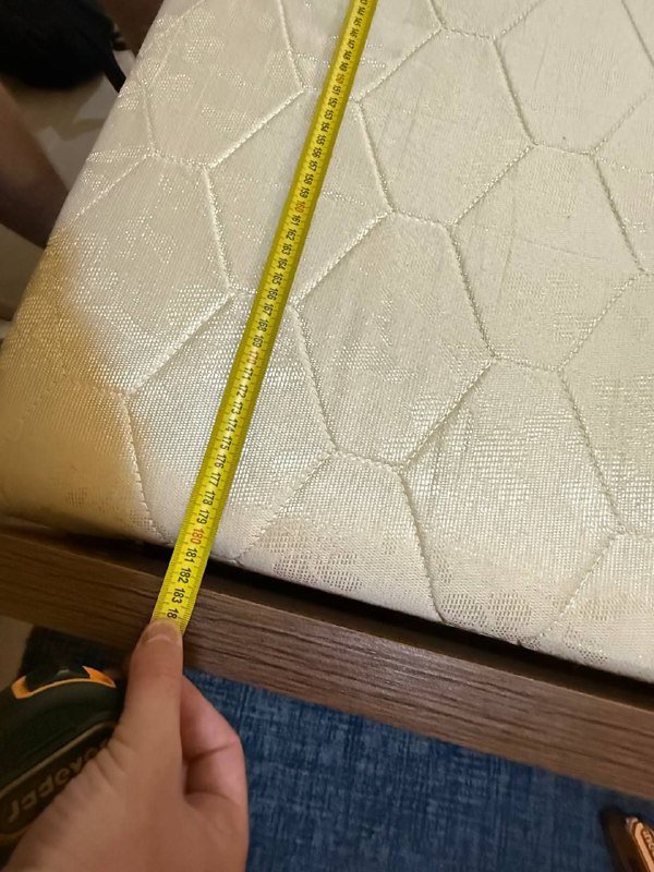 Односпальная кровать с матрасом 4