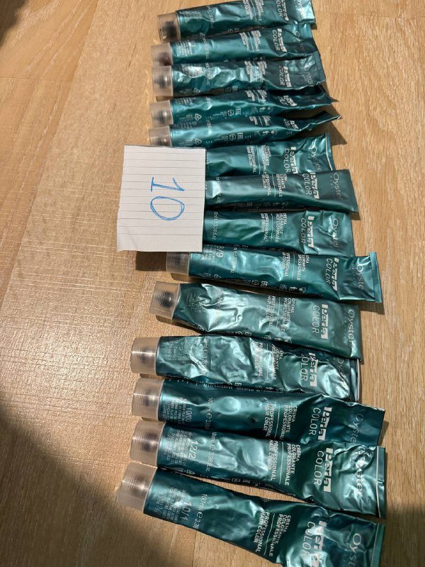 Краски и окислители для волос Oyster, Fanola 3