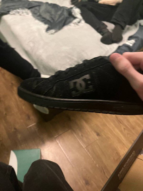 Кроссовки DC, Adidas Stan Smith черные 37 размер 5