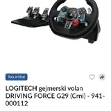 Logitech G29 steering wheel, shifter, pedals, Playseat racing cockpit 8