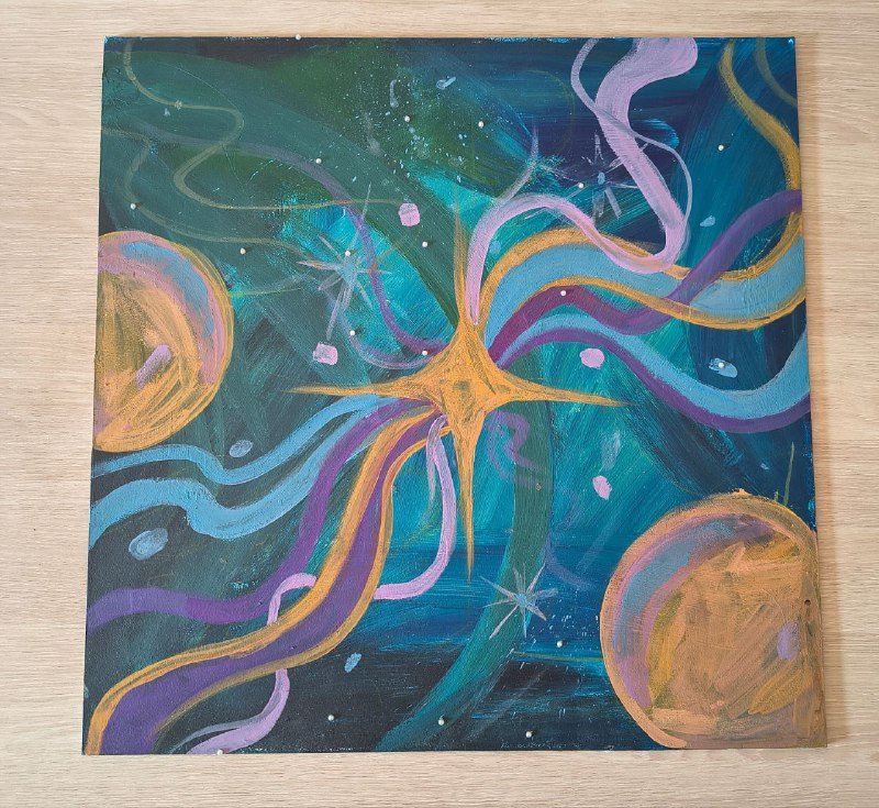 Картины маслом на ДВП 2