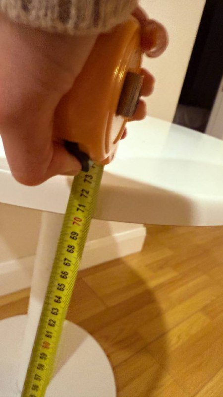 Стол круглый белый 3