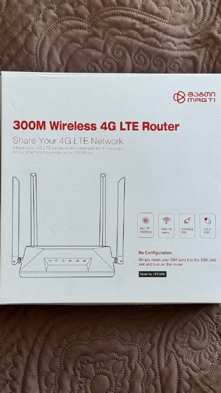 Роутер 4G LTE на сим карте