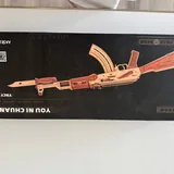 Деревянный 3D конструктор АК-47 2