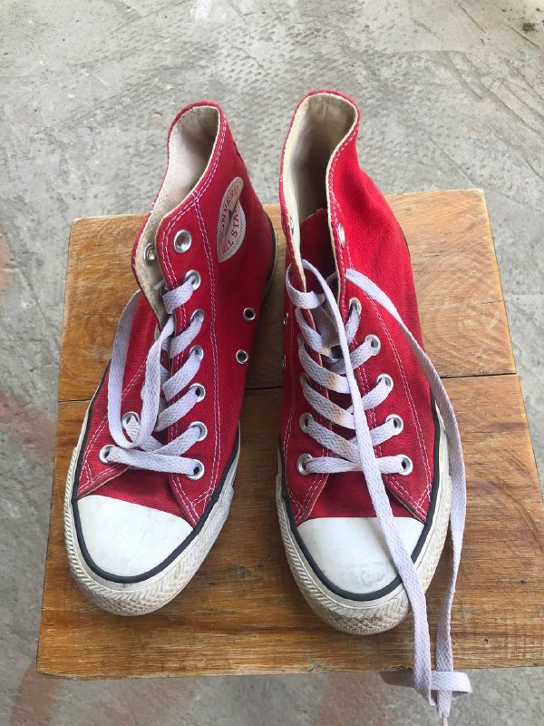 кеды Converse красные женские 37 EUR 3