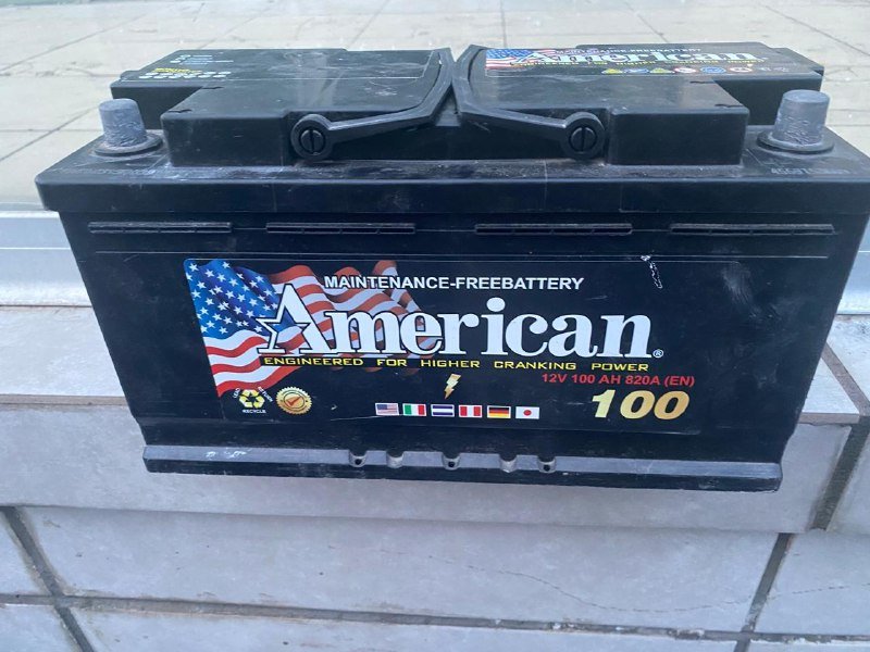 Автомобильный аккумулятор 100 Ач