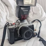 Фотоаппарат Fujifilm X-T4, объектив Viltrox 75mm, комплект 3