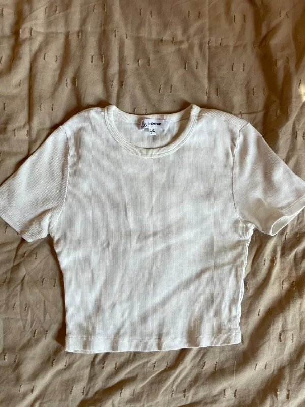 Укороченная футболка S/XS