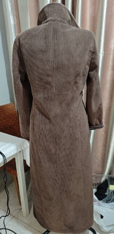 Женское пальто коричневое размер S, M 2