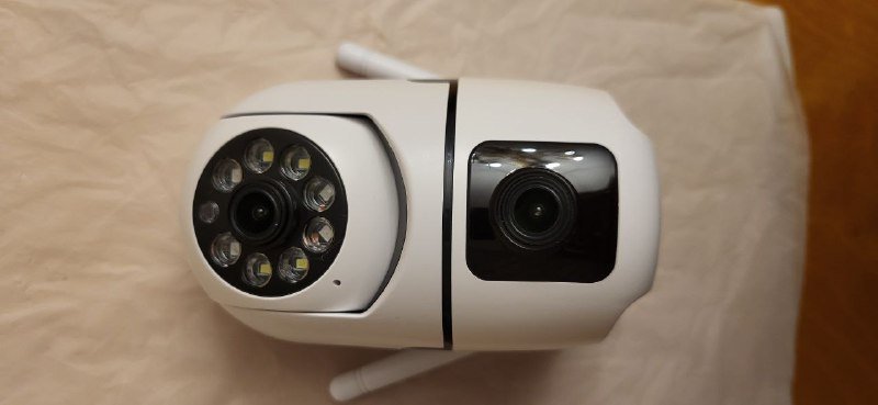 Wi-Fi Камера Безопасности с двойным объективом 2