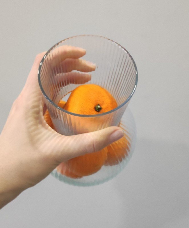 Ваза стеклянная