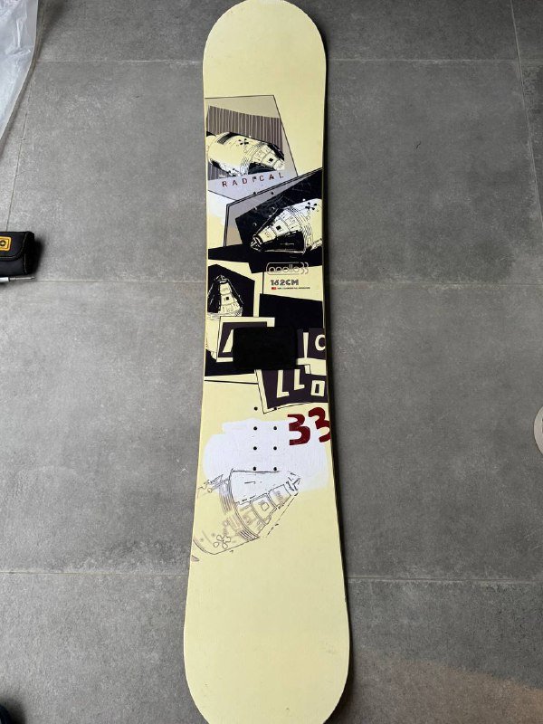 Сноуборд с чехлом на колесиках 3