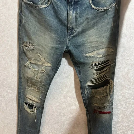 Undercover 68 Red Yarn Jeans