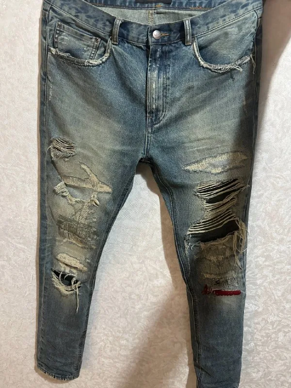 Undercover 68 Red Yarn Jeans 1