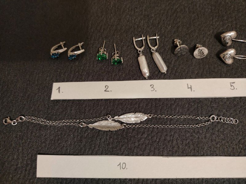 Украшения из натурального серебра и бижутерия 2