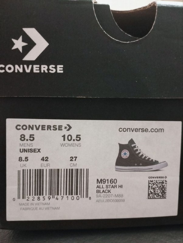 Новые оригинальные мужские кеды Converse All Star Classic 4