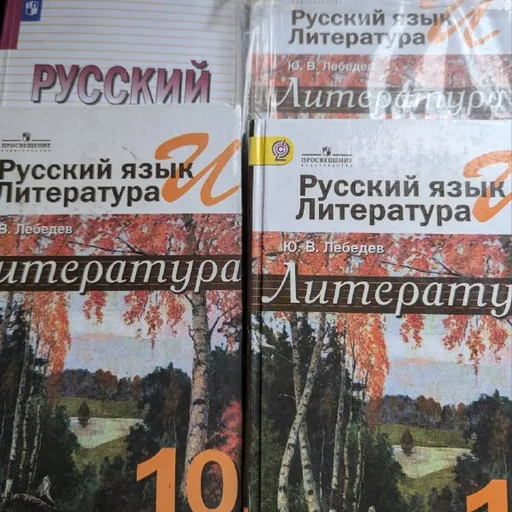 Учебники по русскому языку и литературе