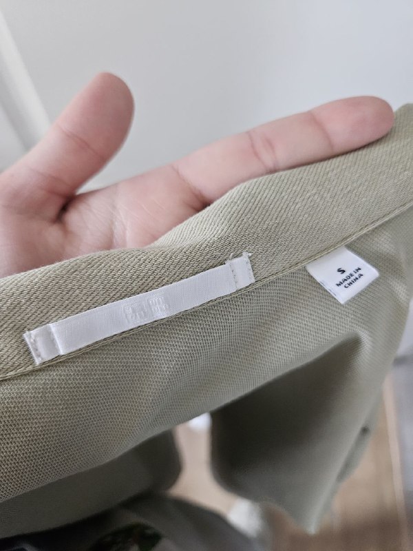 Зеленая куртка-рубашка Uniqlo, размер S 6